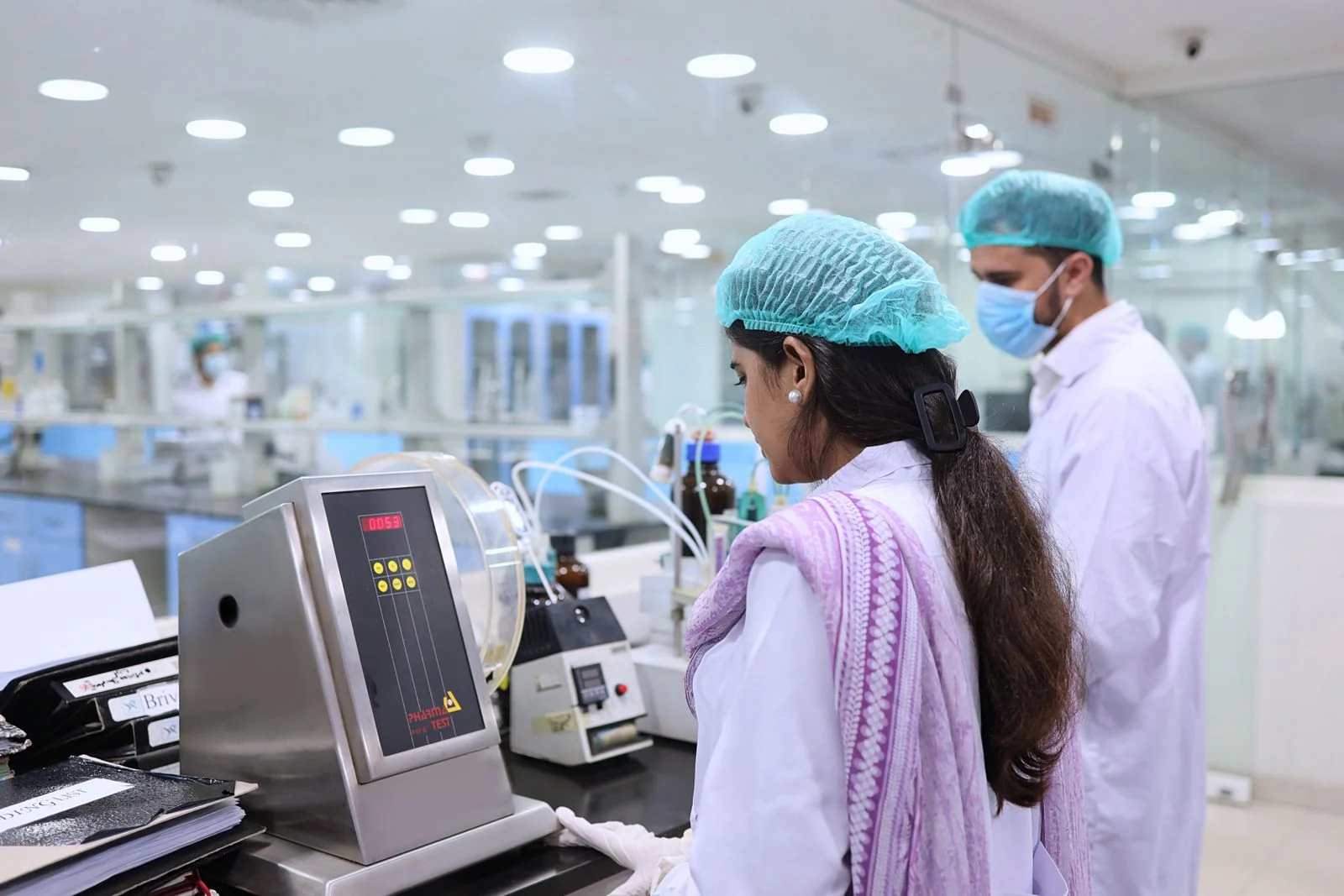 Laboratory professionals working in Islamabad, Pakistan